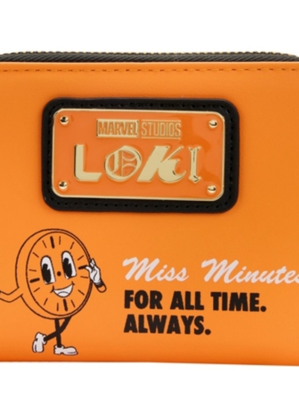 NWT MARVEL LOKI MISS MINUTES LOUNGEFLY HARD TAG WALLET